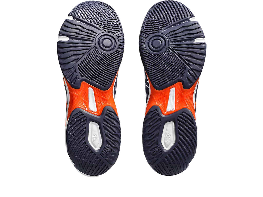 Giày Pickleball Asics Gel - Rocket 11  Indigo Fog / Nova Orange (Cho Nam)