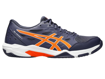 Giày Pickleball Asics Gel - Rocket 11  Indigo Fog / Nova Orange (Cho Nam)
