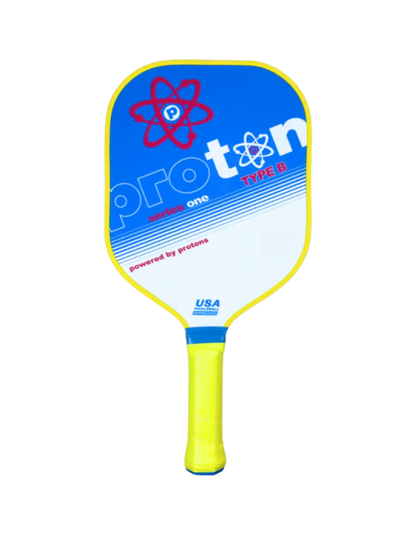 Proton Series 1 Pickleball Racket - Type B - ALL POP (Square Paddle)
