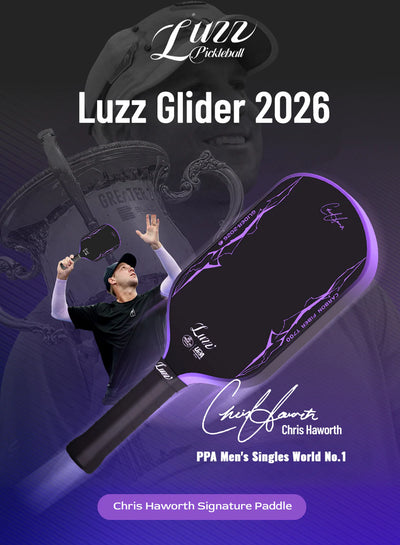 Luzz Glider 2026 Chris Haworth Signature Special Edition Pickleball Paddle