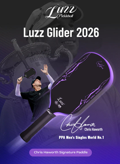 Vợt Pickleball Luzz Glider 2026 Chirs Haworth Signature Special Edition