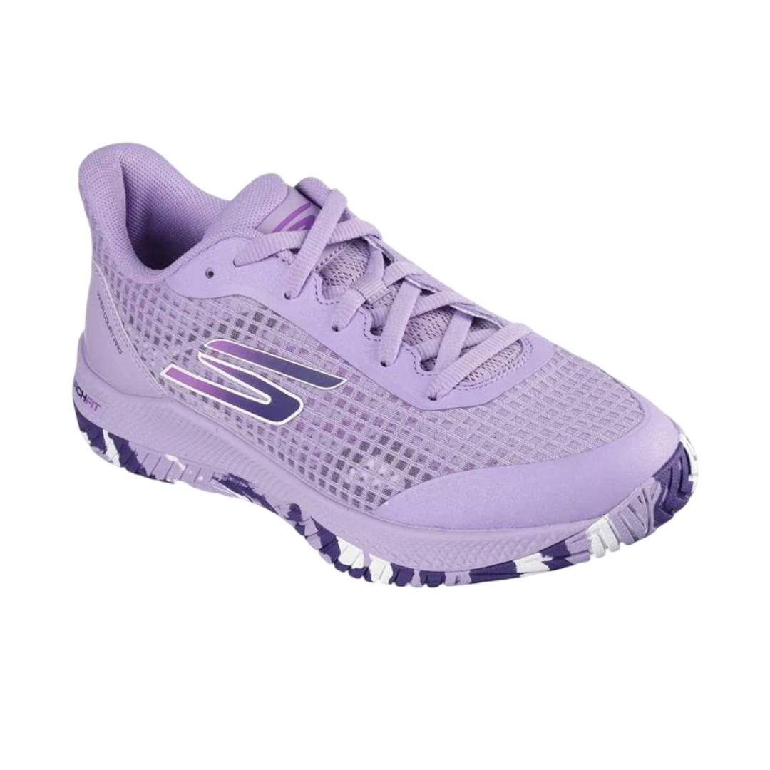 Giày Pickleball Sketcher GO Pickleball Viper Court Pro (Tím)