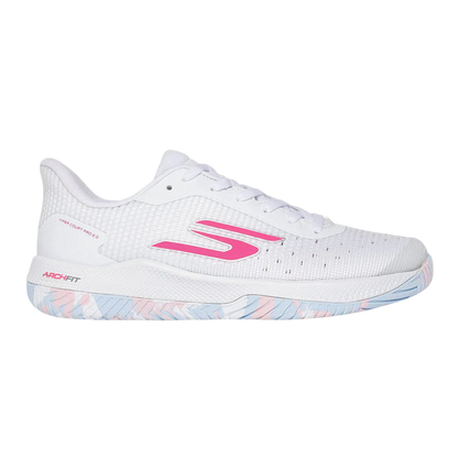 Giày Pickleball Sketcher GO Pickleball Viper Court Pro 2.0 (Hồng Trắng)