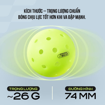 Bóng Pickleball Facolos F-Eco Bền Bỉ