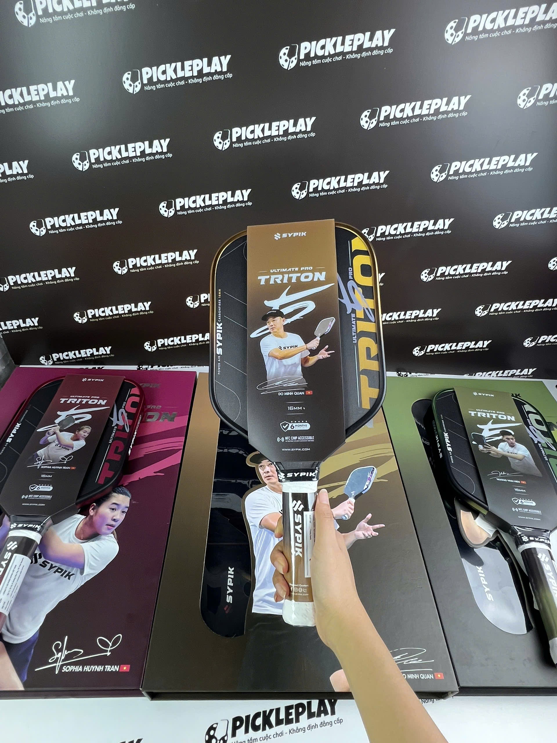Vợt Pickleball Sypik Triton 5 Pro Player | Signature Edition