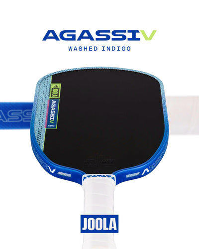 Vợt Pickleball JOOLA Andre Agassi V Washed Indigo Special Edition