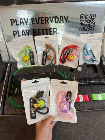 PicklePlay Pickleball Keychain