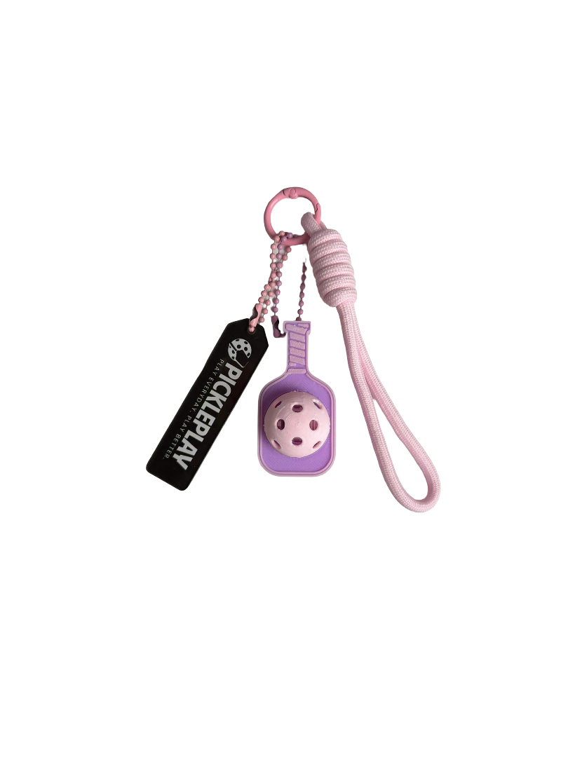 PicklePlay Pickleball Keychain
