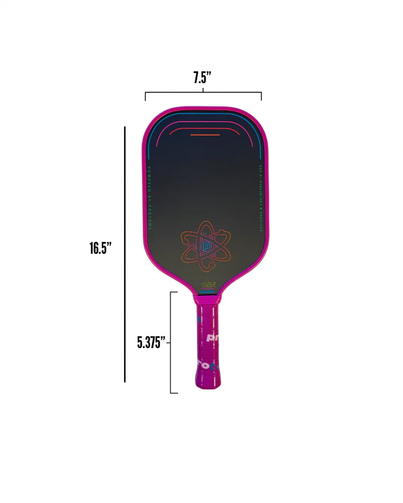 Proton Series 3 Pickleball Racket - Raw Carbon