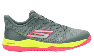 Sketcher GO Pickleball Viper Court Pro Pickleball Shoes (Gray)