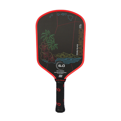 Six Zero Double Black Diamond Control Pickleball Paddle - 16 mm