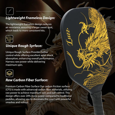 Luzz Imperial Dragon Pickleball Paddle