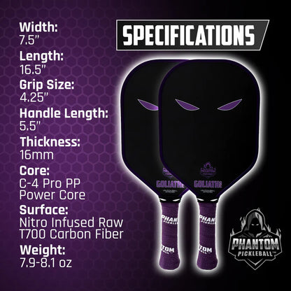 Phantom Goliath Pro Pickleball racket