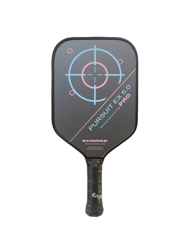 Pickleball racket Engage NEW. Pursuit Pro EX 6.0 | Raw T700 Carbon Fiber | Standard
