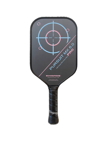 Pickleball racket Engage NEW. Pursuit Pro MX 6.0 | Raw T700 Carbon Fiber | Elongated