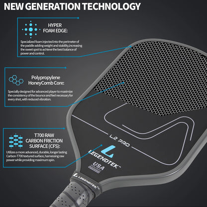 Pickleball racket LEGENDTEK L2 Pro