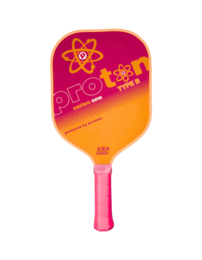 Proton Series 1 Pickleball Racket - Type B - ALL POP (Square Paddle)