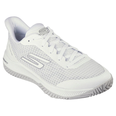 Sketcher GO Pickleball Viper Court Pro Pickleball Shoes (White)