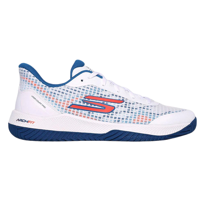 Pickleball Sketcher GO Pickleball Viper Court Pro Shoes (White Blue)