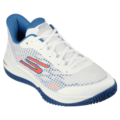Pickleball Sketcher GO Pickleball Viper Court Pro Shoes (White Blue)