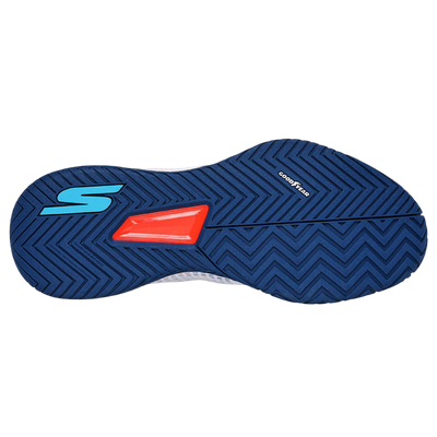 Pickleball Sketcher GO Pickleball Viper Court Pro Shoes (White Blue)