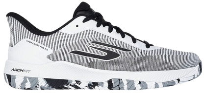 Giày Pickleball Sketcher GO Pickleball Viper Court Pro 2.0 (Trắng Đen)