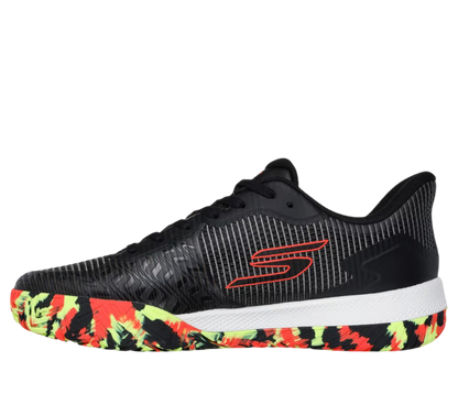 Giày Pickleball Sketcher GO Pickleball Viper Court Pro 2.0 (Đen Cam)