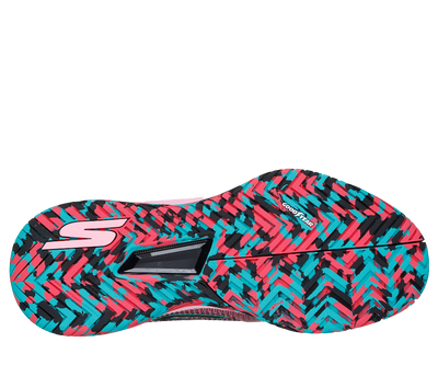 Sketcher GO Pickleball Viper Court Pro 2.0 Pickleball Shoes (Black Pink)