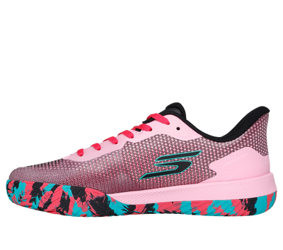 Sketcher GO Pickleball Viper Court Pro 2.0 Pickleball Shoes (Black Pink)