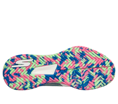 Sketcher GO Pickleball Viper Court Pro 2.0 Pickleball Shoes (Light Blue Pink)