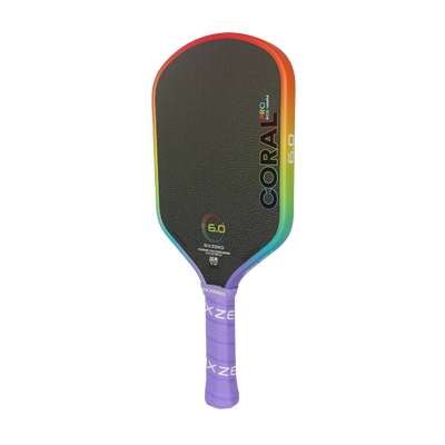 Vợt Pickleball Six Zero Coral Pro Rainbow - Limited Edition