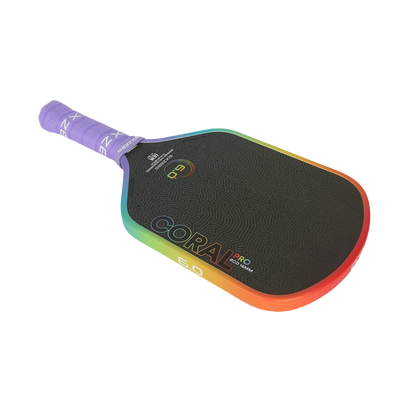 Vợt Pickleball Six Zero Coral Pro Rainbow - Limited Edition
