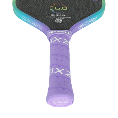 Vợt Pickleball Six Zero Coral Pro Rainbow - Limited Edition