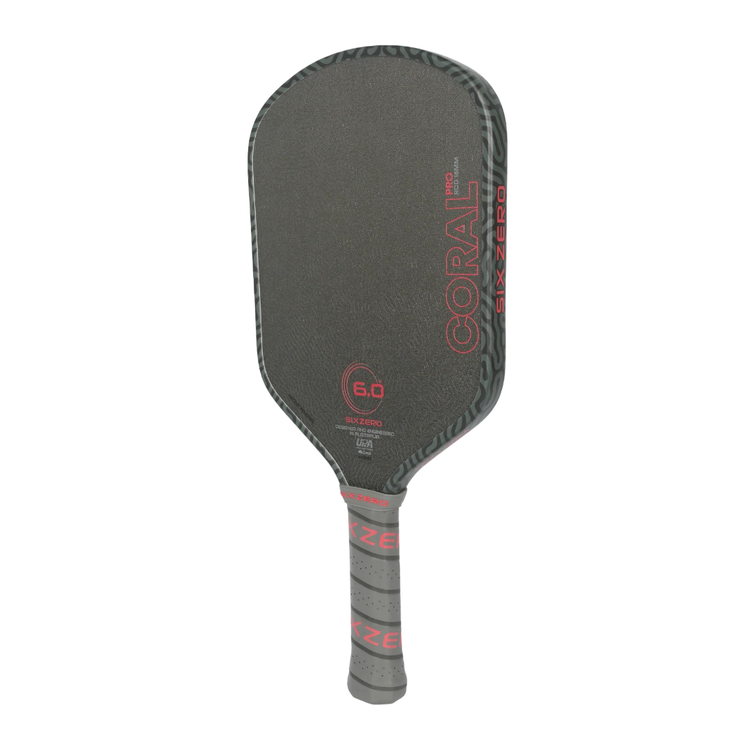 Six Zero Coral Pro RCD-E Pickleball Paddle - Limited Edition