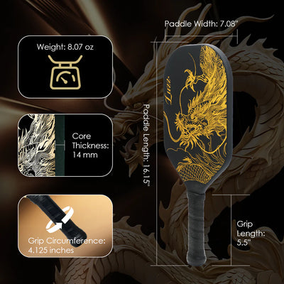 Luzz Imperial Dragon Pickleball Paddle