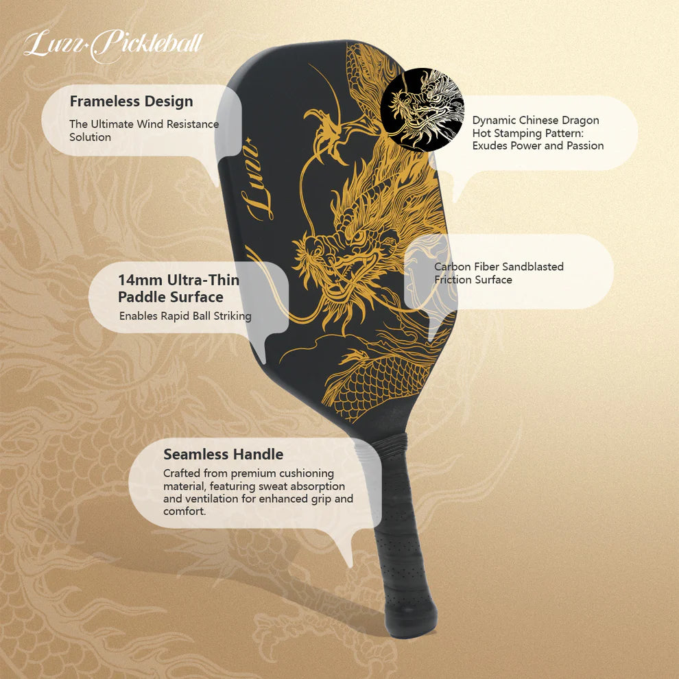 Vợt Pickleball Luzzpickleball Imperial Dragon