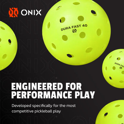 Pickleball Onix Dura Fast 40