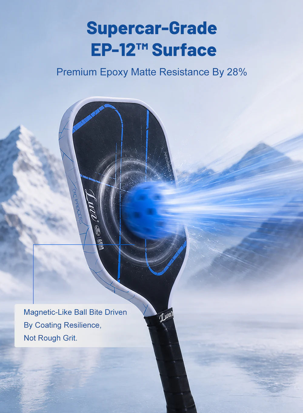 Pickleball Paddle Luzz Pro 4 Inferno Frozen Inferno (Limited Edition)