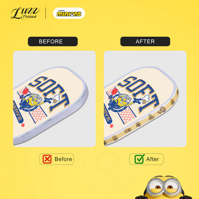 Apply Luzz x Minions Co-Branded Pickleball Paddle Edge Tape