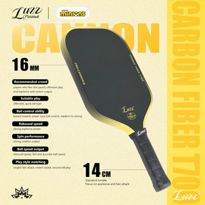 Vợt Pickleball Luzzpickleball Luzz Minions Cannon