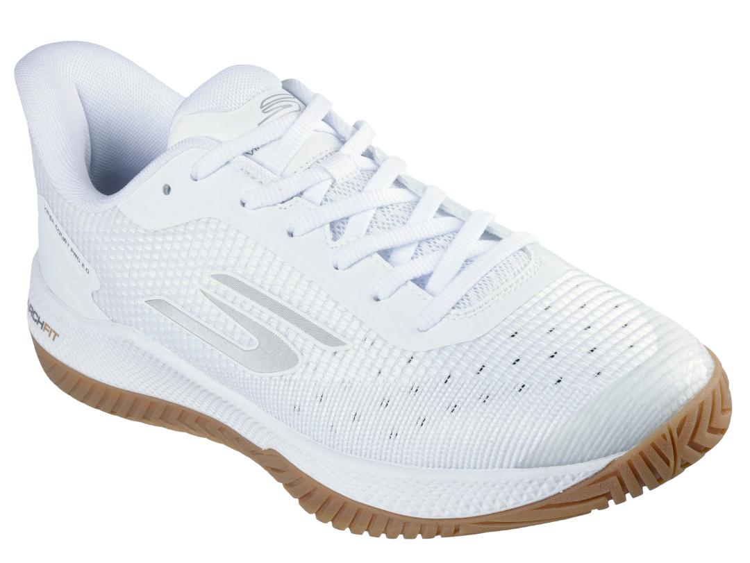 Giày Pickleball Sketcher GO Pickleball Viper Court Pro 2.0 (Trắng)