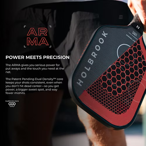 HOLBROOK Arma Pickleball Racket: Carbon T