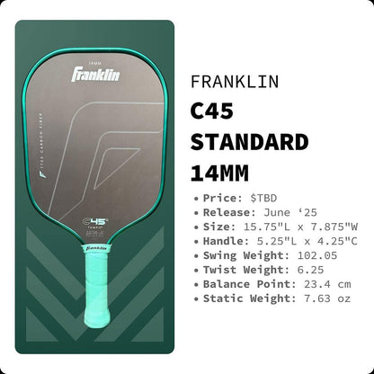 Franklin C45° Tempo Pickleball Racket