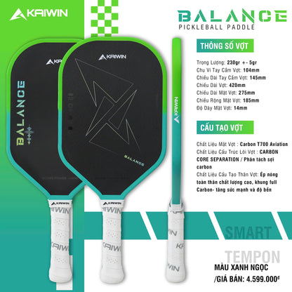 Kaiwin Balance Pickleball racket
