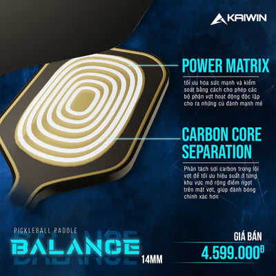 Kaiwin Balance Pickleball Paddle