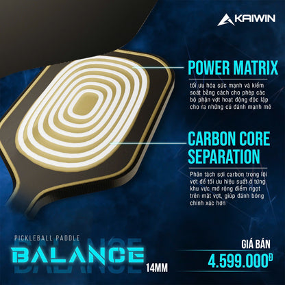 Kaiwin Balance Pickleball racket