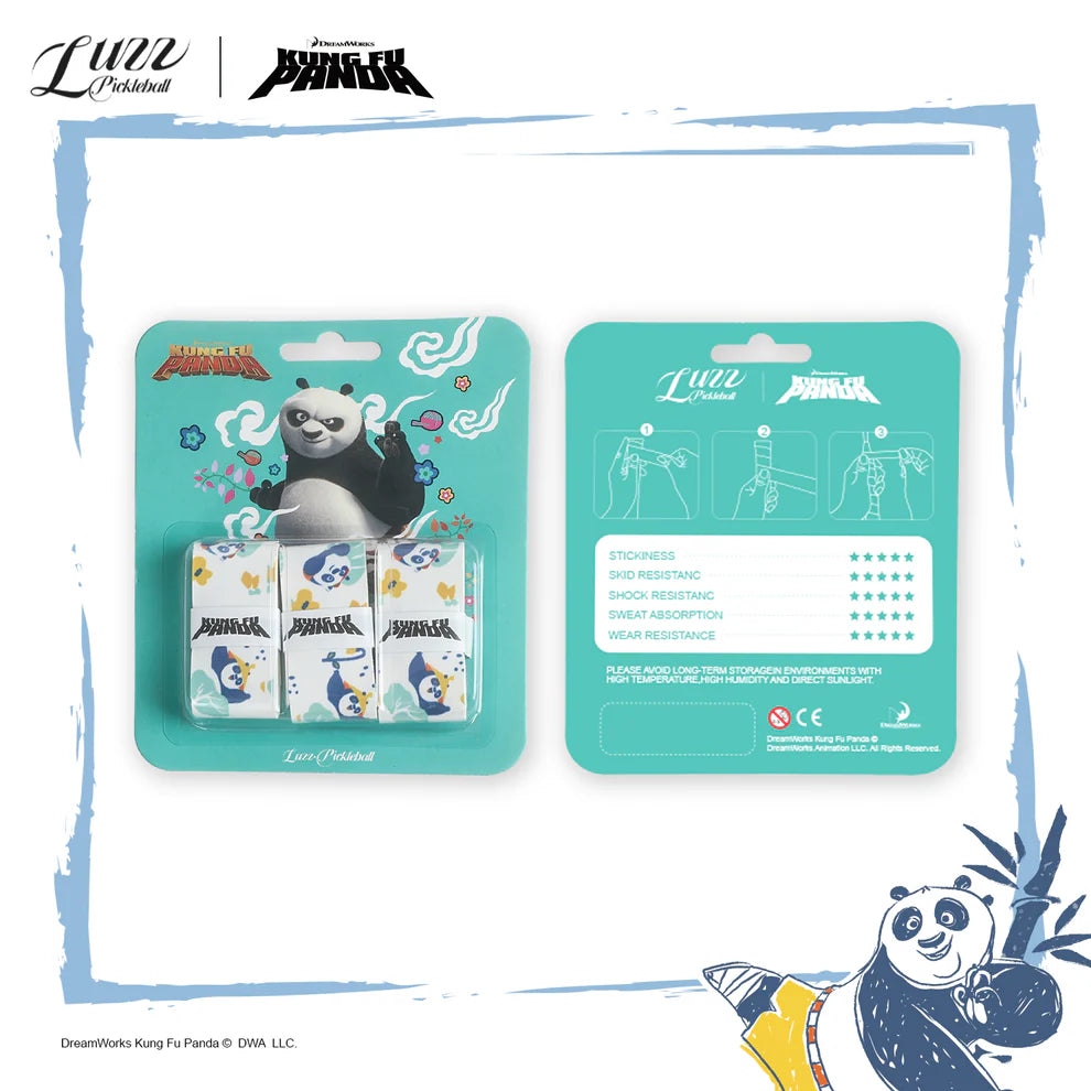 Cuốn cán vợt Pickleball Luzz x Kung Fu Panda Professional Pickleball Paddle Grip Tape