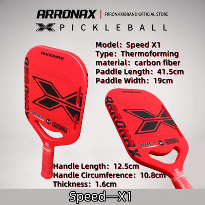 Arronax Speed ​​X1 Carbon Pickleball Racket
