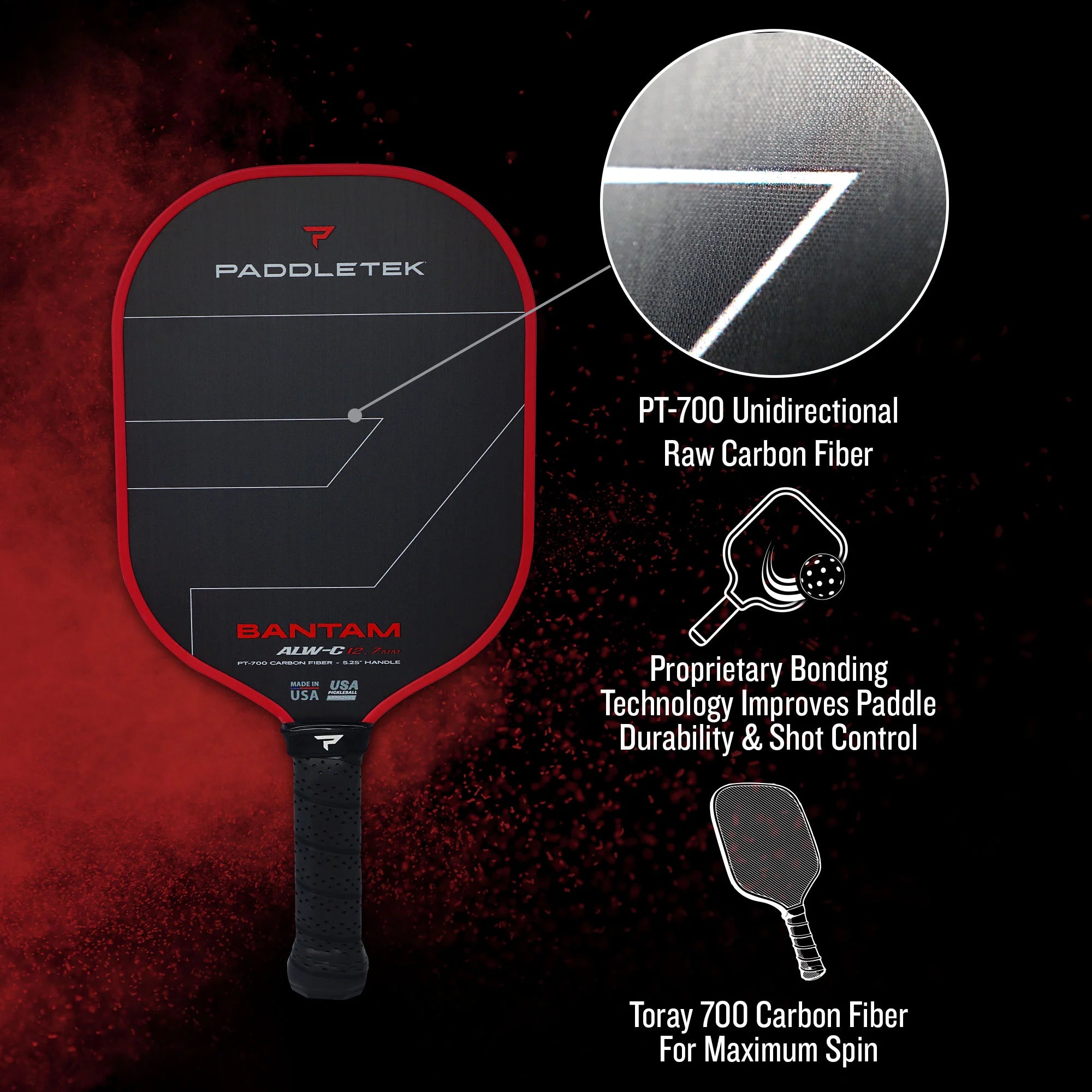 Paddletek Bantam ALW-C Pickleball Racket