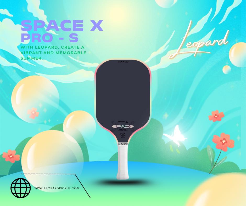 Pickleball racket LEOPARD SpaceX Pro-S